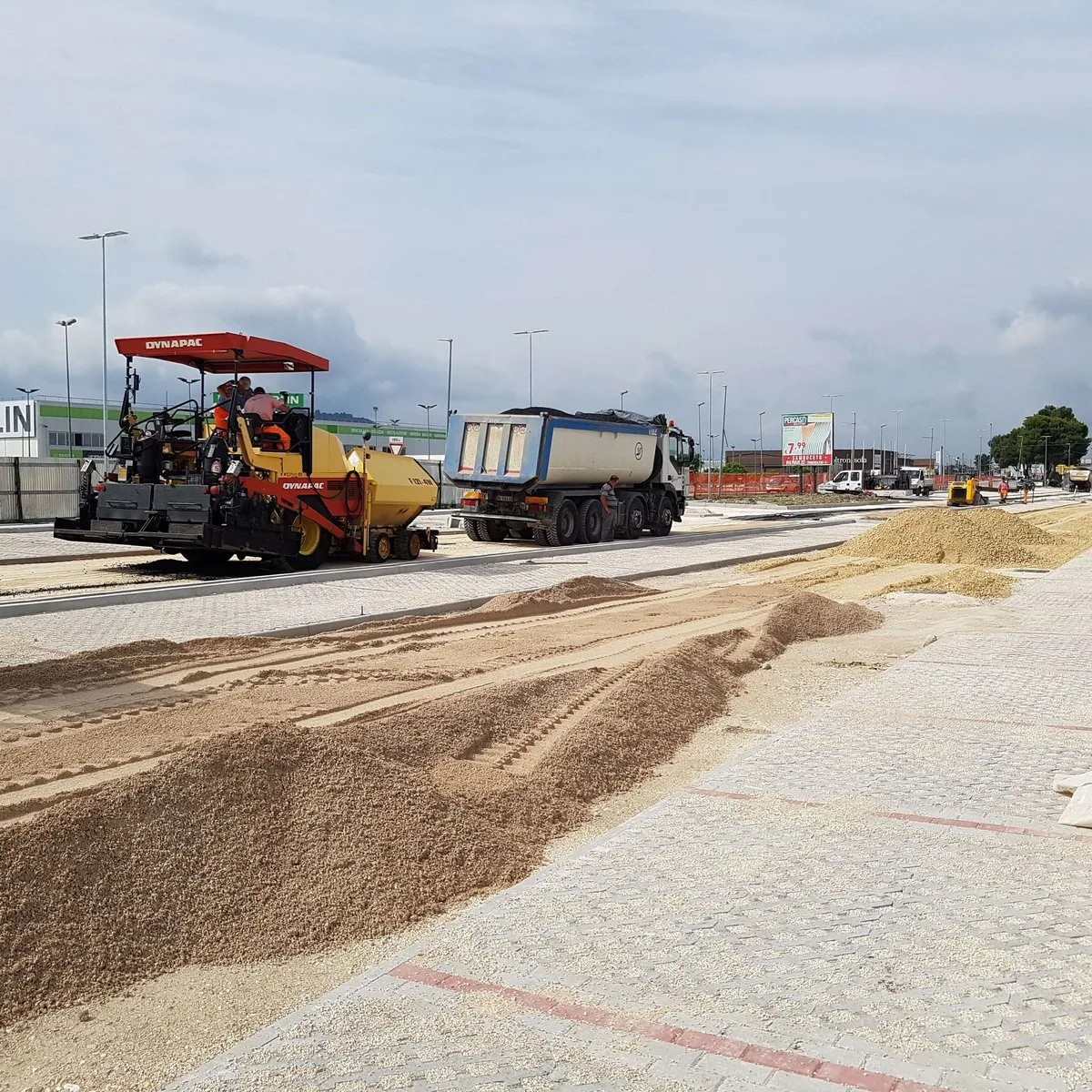 Lavori di asfaltatura Abruzzoservizi