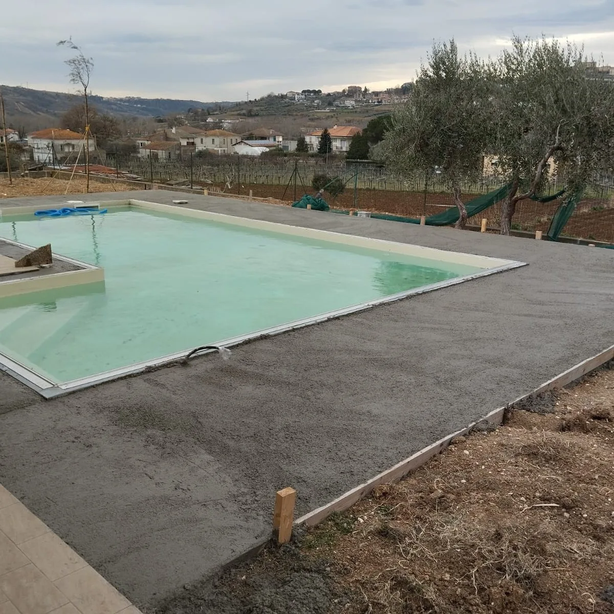 Realizzazione piscina Abruzzoservizi