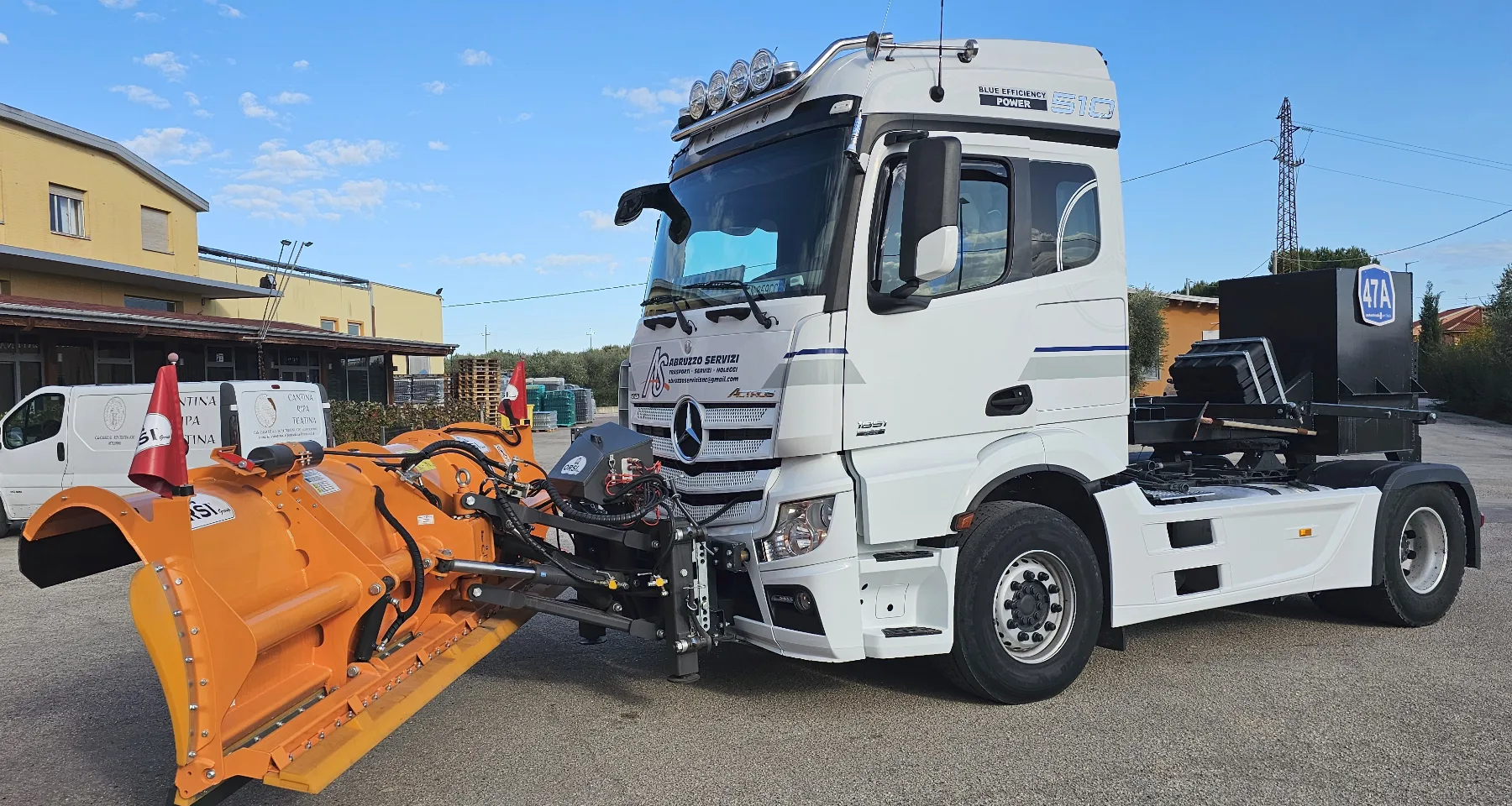 Sgombero Neve e Trattamento Antighiaccio Abruzzoservizi